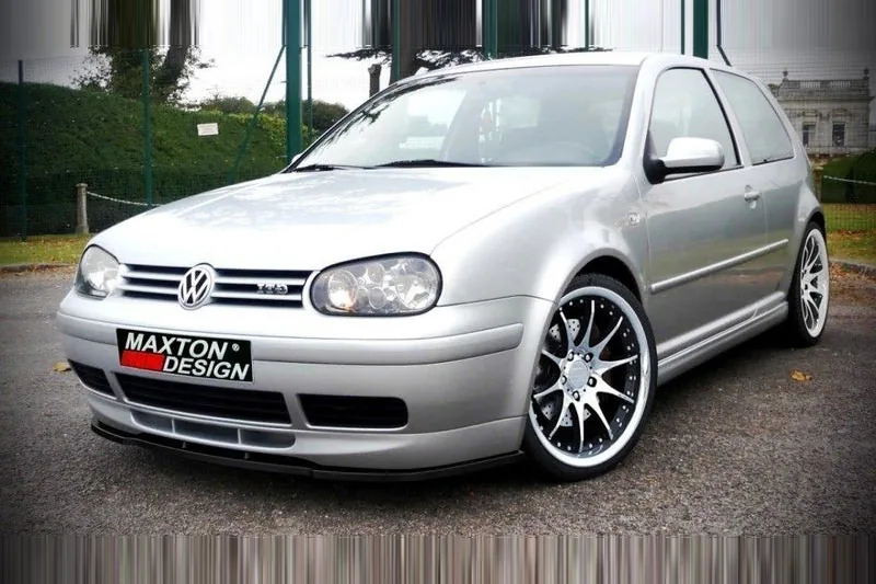 Front splitter — Volkswagen Golf Mk4 (FOR 25TH Front Bumper Spoiler) (1997–2006)