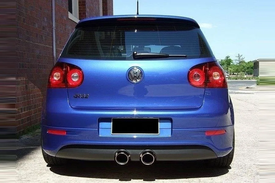 Задний диффузор — Volkswagen Golf Mk5 R32 (with 2 Exhaust holes, for R32 exhaust) (2003–2009)