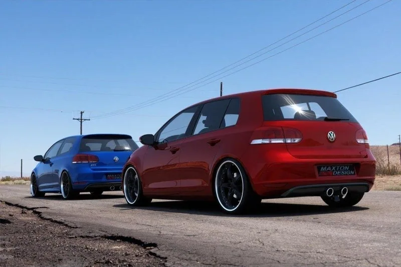 Tagumine difuusor — Volkswagen Golf Mk5 R32 LOOK Volkswagen Golf Mk6 (2008–2012)