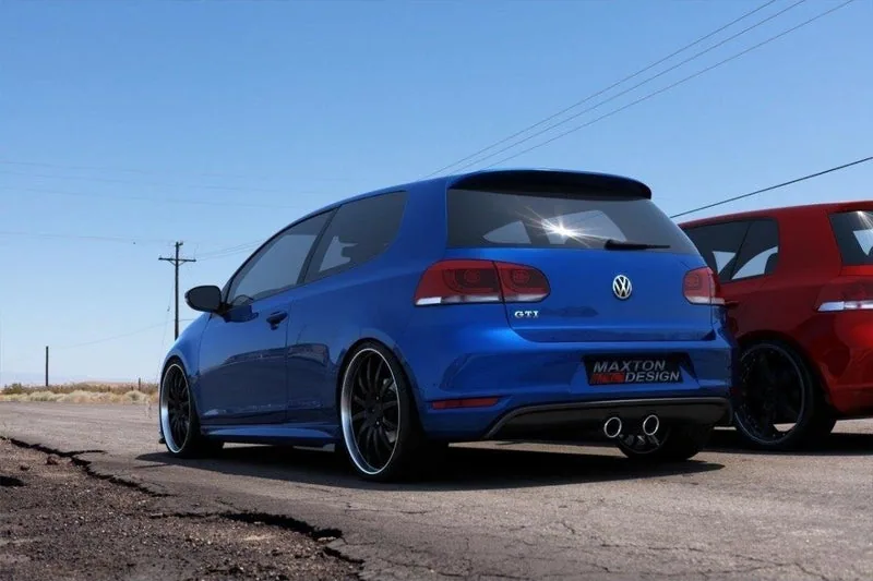 Tagumine difuusor — Volkswagen Golf Mk5 R32 LOOK Volkswagen Golf Mk6 GTI (2008–2012)
