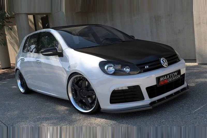 Передний сплиттер — Volkswagen Golf Mk6 R (2008–2012)