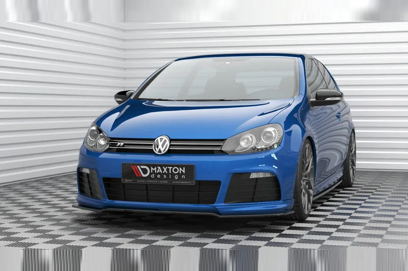 Передний сплиттер V.2 — Volkswagen Golf R Mk6 (2008–2012)