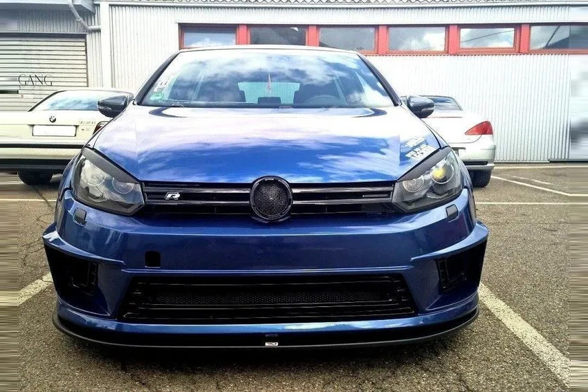 Esisplitter — Volkswagen Golf Mk6 (FOR R400 Bumper) (2008–2012)