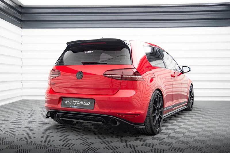 Rear splitter — Volkswagen Golf Mk7 GTI Clubsport (2013–2016)