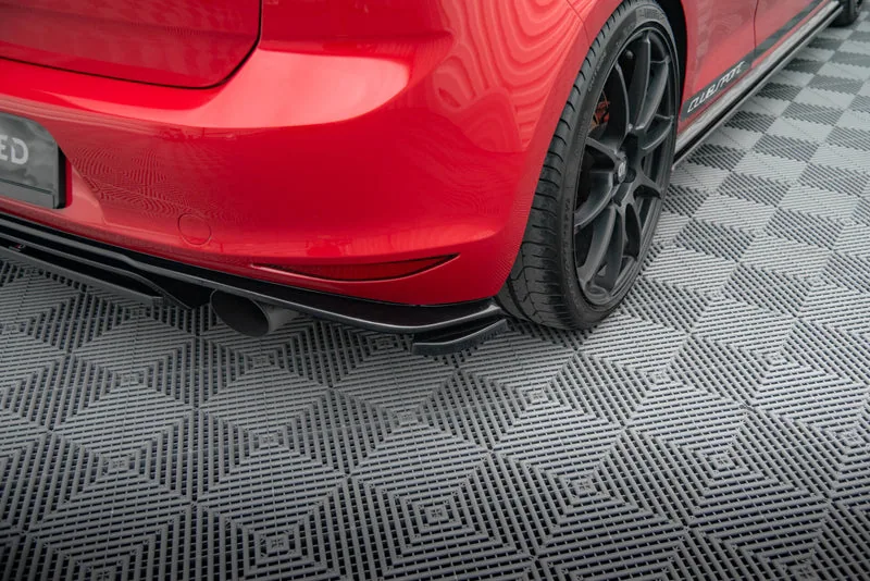 Rear side splitters — Volkswagen Golf GTI Clubsport Mk7 (2013–2016)