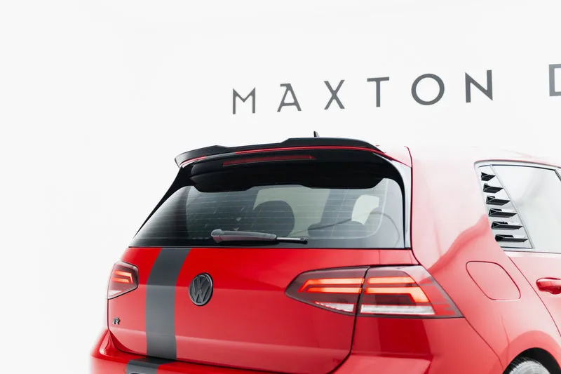 Spoiler cap V.3 — Volkswagen Golf R / R-Line / GTI / GTD Mk7 / Mk7 Facelift (2013–2020)