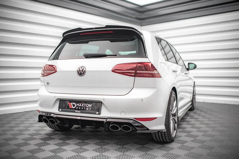 Tagumised küljesplitterid V.4 — Volkswagen Golf R Mk7 (2013–2016)