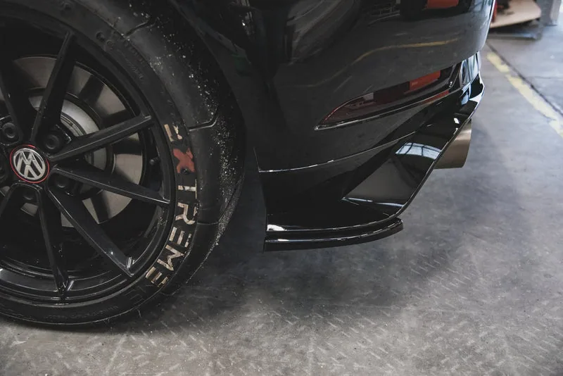 Задние боковые сплиттеры — Volkswagen Golf Mk7 GTI TCR (2016–2020)