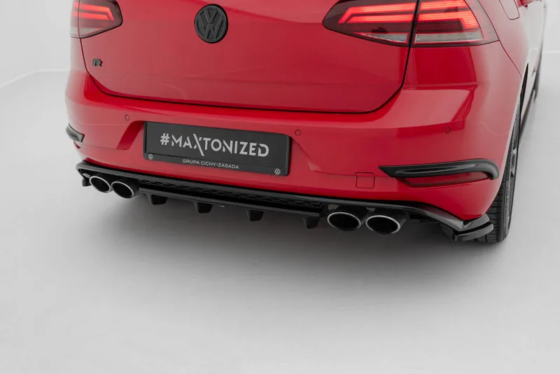 Tagumine difuusor — Volkswagen Golf R Hatchback Mk7 Facelift (2016–2020)