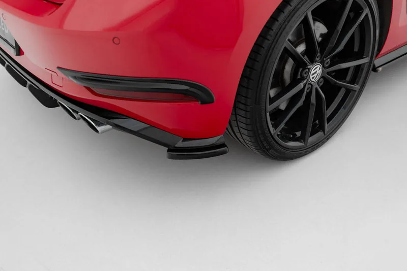 Rear side splitters — Volkswagen Golf Hatchback R / R-Line Mk7 Facelift (2016–2020)