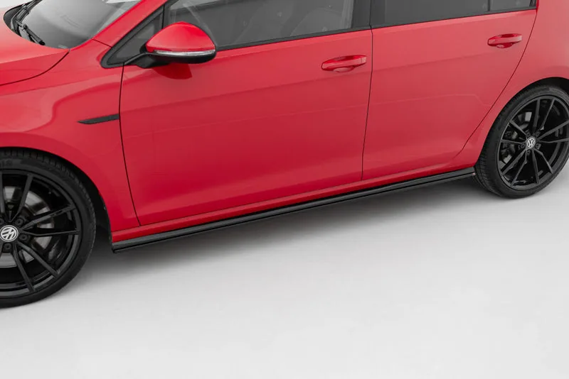 Side skirts V.2 — Volkswagen Golf R / R-Line Mk7 Facelift (2016–2020)