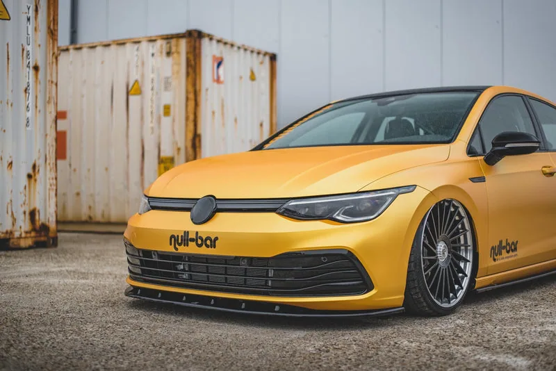 Front splitter V.1 — Volkswagen Golf Mk8 (2020–)