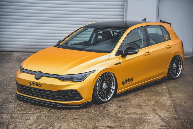 Front splitter V.2 — Volkswagen Golf Mk8 (2020–)