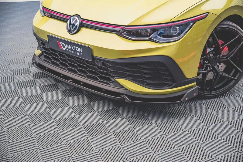 Esisplitter V.1 + tiivakesed — Volkswagen Golf GTI Clubsport Mk8 (2020–2024)