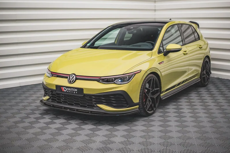 Esisplitter V.4 — Volkswagen Golf GTI Clubsport Mk8 (2020–2024)
