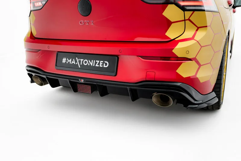 Задний диффузор — Volkswagen Golf GTE / GTI / GTI Clubsport / R-Line Mk8 / Mk8 Facelift (2020–)