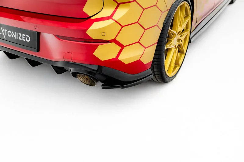 Rear side splitters V.2 — Volkswagen Golf GTI Clubsport Mk8 (2020–2024)