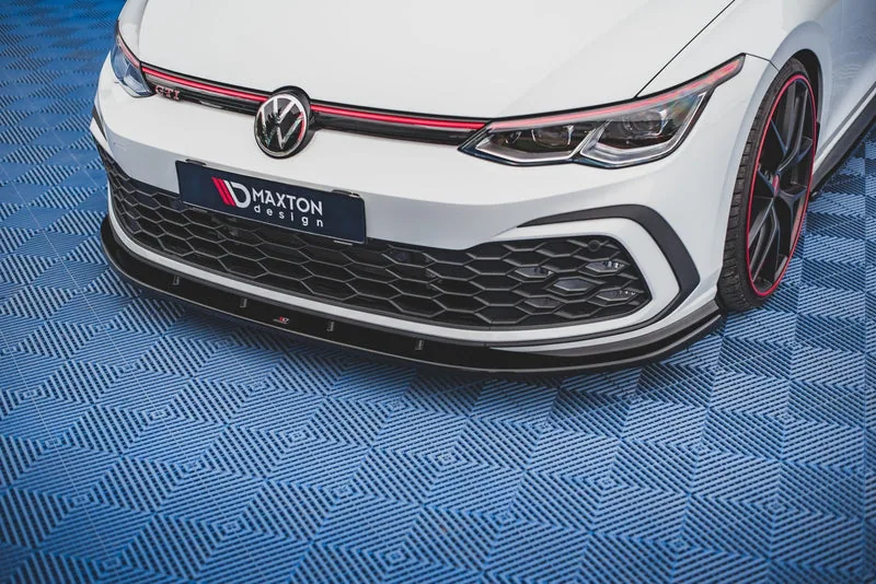 Esisplitter — Volkswagen Golf GTI / GTE / GTD / R-Line Mk8 (2019–)