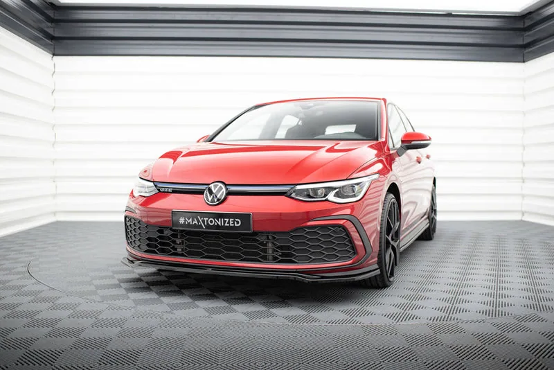 Esisplitter V.4 — Volkswagen Golf GTI / GTE / GTD / R-Line Mk8 (2019–)