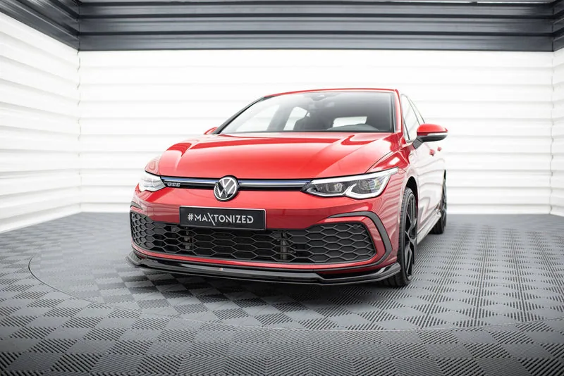 Esisplitter V.6 — Volkswagen Golf GTI / GTE / GTD / R-Line Mk8 (2019–)