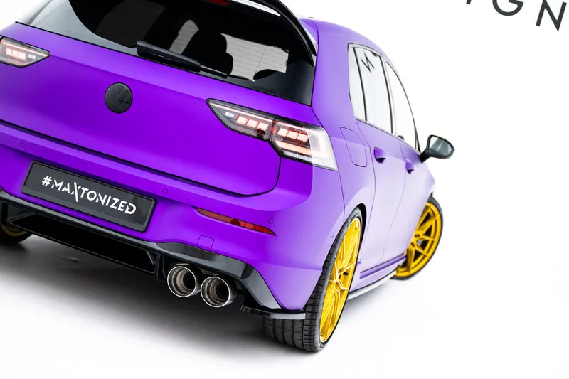 Rear side splitters V.1 — Volkswagen Golf R Hatchback Mk8 (2020–2024)