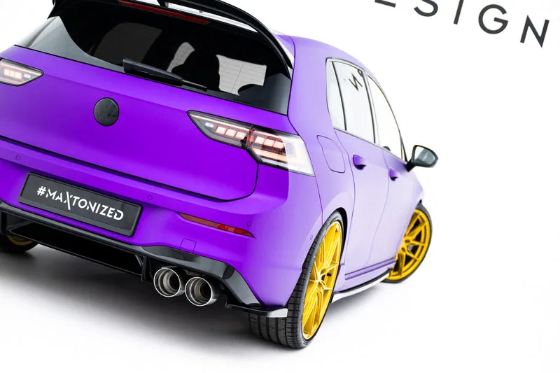 Rear side splitters V.2 — Volkswagen Golf R Hatchback Mk8 (2020–2024)