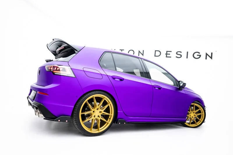 Side skirts V.2 + flaps — Volkswagen Golf R Hatchback Mk8 (2020–2024)