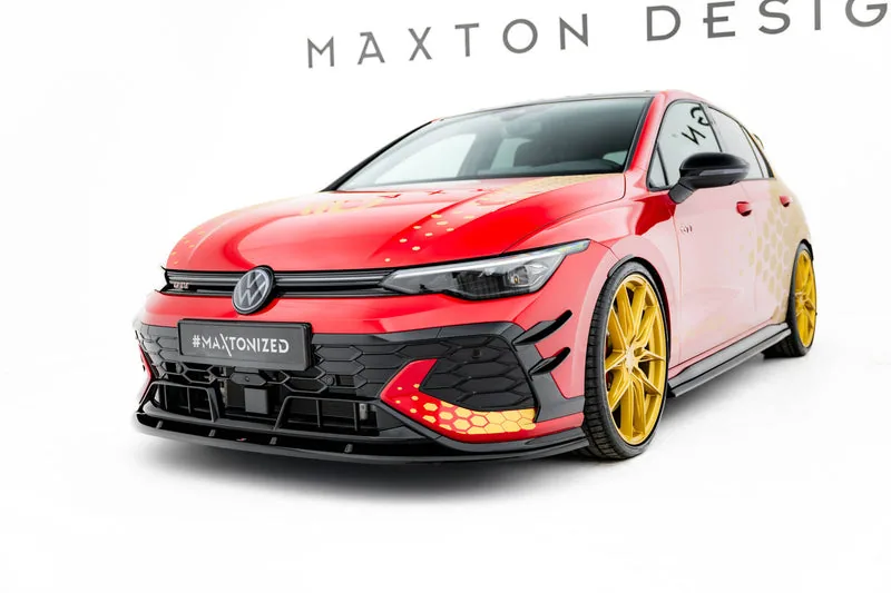 Front splitter V.2 — Volkswagen Golf GTI Clubsport Mk8 Facelift (2024–)