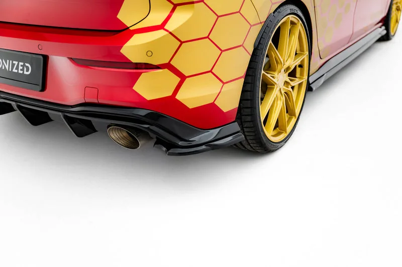 Rear side splitters V.3 — Volkswagen Golf GTI Clubsport Mk8 Facelift (2024–)