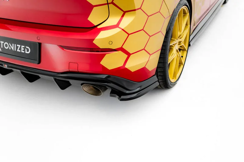 Rear side splitters V.4 — Volkswagen Golf GTI Clubsport Mk8 Facelift (2024–)