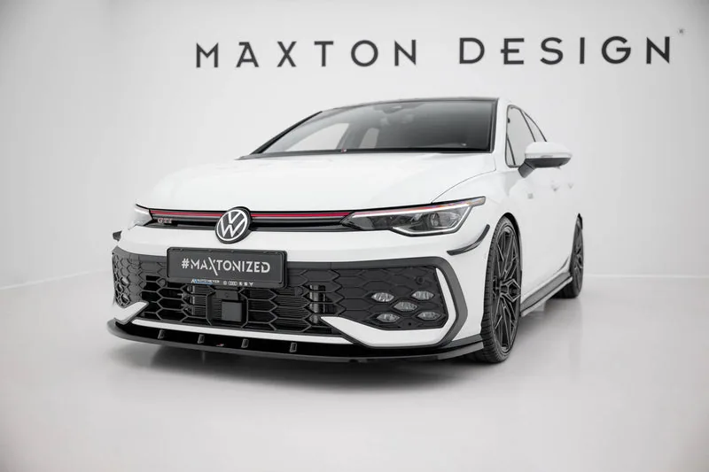 Front splitter V.1 — Volkswagen Golf GTI / GTE / R-Line Mk8 Facelift (2024–)