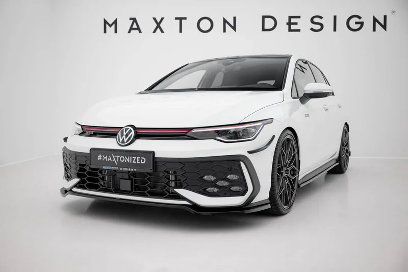 Front splitter V.3 — Volkswagen Golf GTI / GTE / R-Line Mk8 Facelift (2024–)