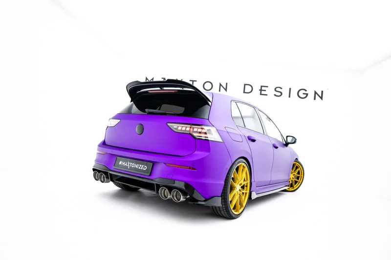 Tagumised küljesplitterid V.7 — Volkswagen Golf R Hatchback Mk8 / Mk8 Facelift (2020–)