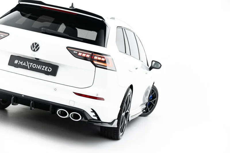 Rear side splitters V.2 — Volkswagen Golf R Variant Mk8 / Mk8 Facelift Fits only with : VW-GO-8F-R-VA-RS1G+RS1RG (2024–)