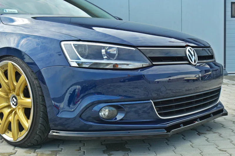 Передний сплиттер V.1 — Volkswagen Jetta 6 (2010–2014)