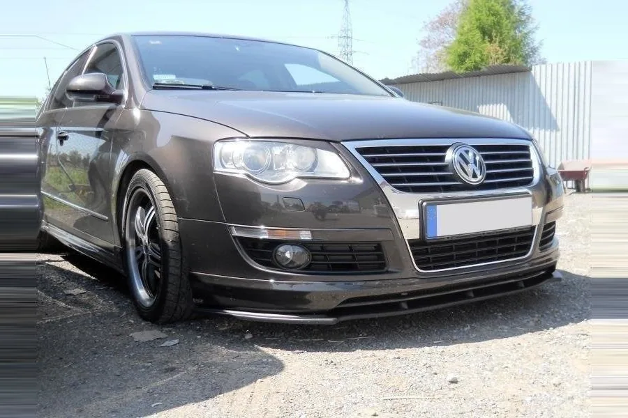 Esisplitter — Volkswagen Passat B6 VOTEX (2005–2010)
