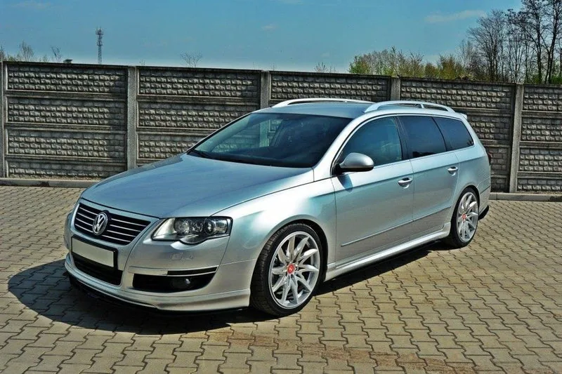 Накладки на пороги — Volkswagen Passat B6/B7 R-LINE (2005–2010)