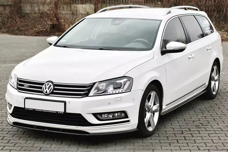 Front splitter V.1 — Volkswagen Passat R-Line B7 (2010–2014)