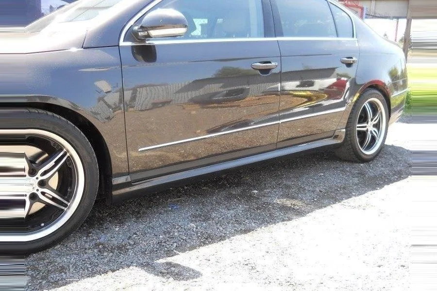 Side skirts — Volkswagen Passat B7 R-LINE (2010–2014)