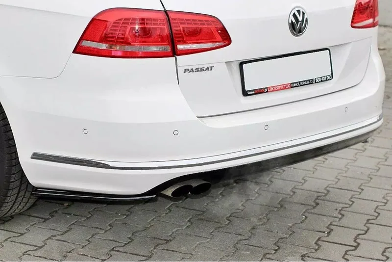 Rear side splitters — Volkswagen Passat R-Line B7 Variant (2010–2014)