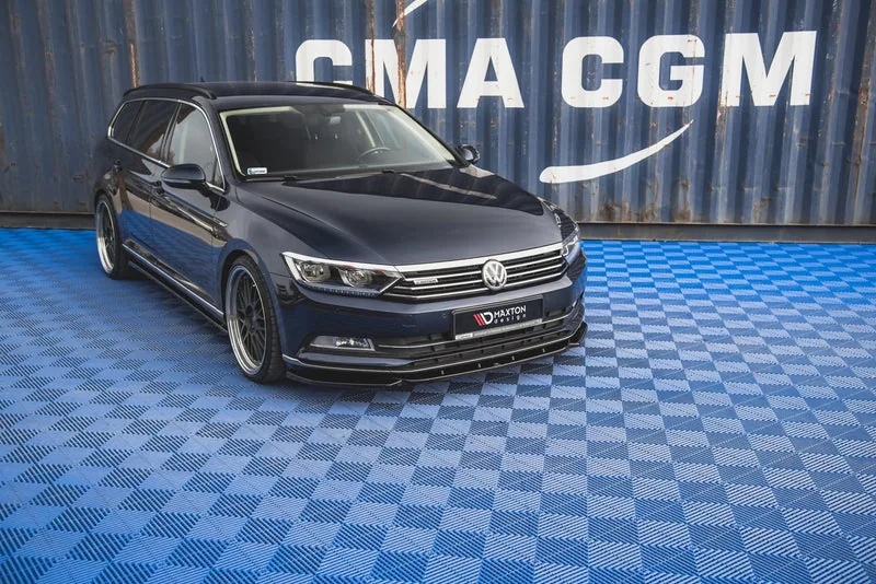 Front splitter V.1 — Volkswagen Passat B8 (2014–2019)