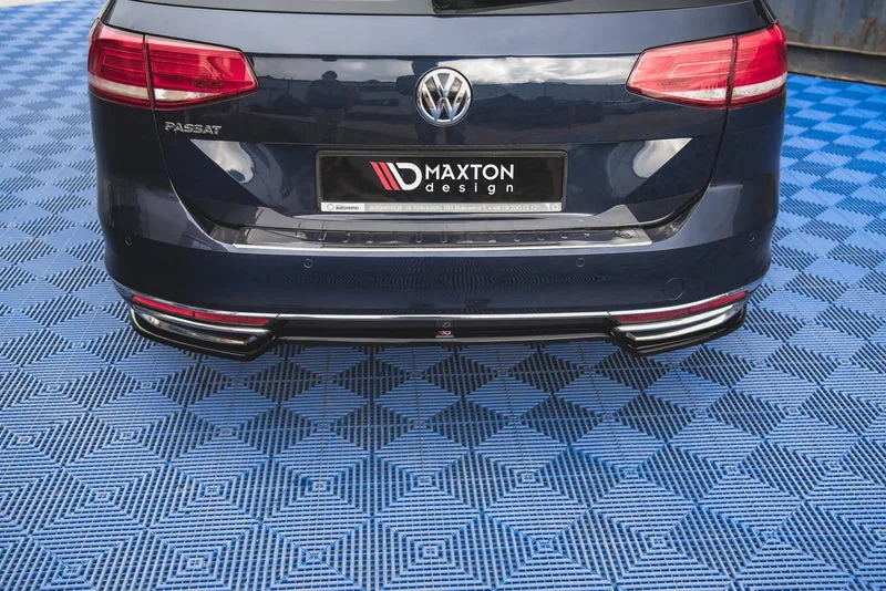 Rear splitter — Volkswagen Passat B8 (2014–2019)