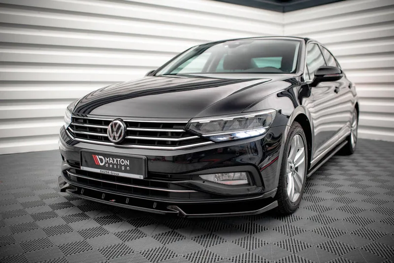 Передний сплиттер V.2 — Volkswagen Passat B8 Facelift (2019–2023)
