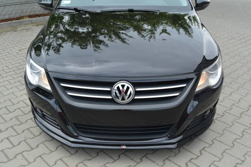 Передний сплиттер V.2 — Volkswagen Passat CC Standard