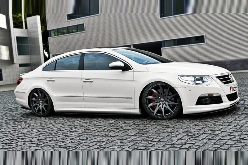 Side skirts — Volkswagen Passat CC R36 RLINE (Preface)