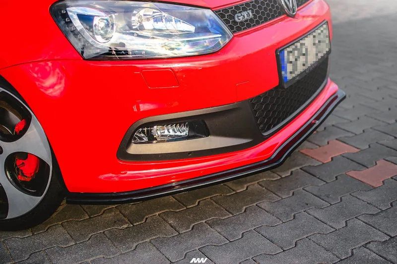 Front splitter V.2 — Volkswagen Polo GTI Mk5 (2009–2017)
