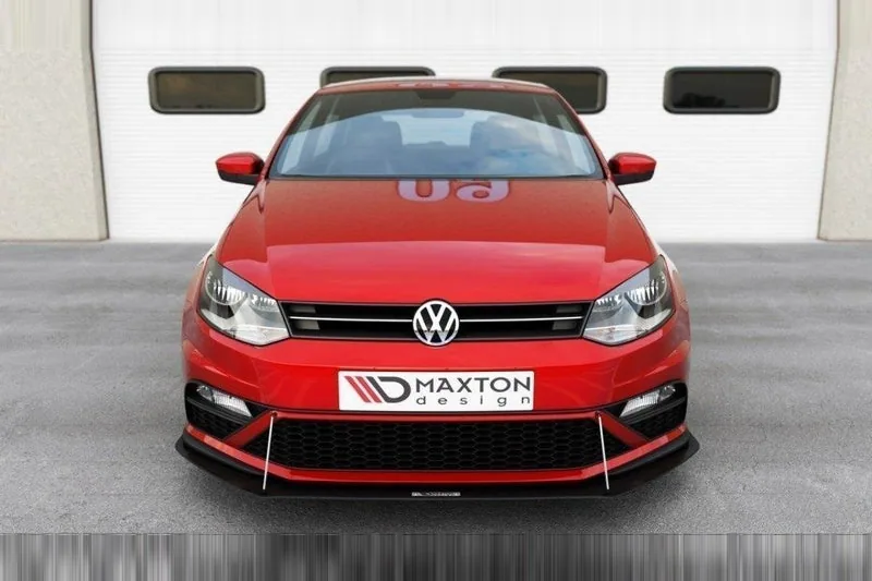 Передний сплиттер — Volkswagen Polo GTI Mk5 Facelift (2014–2017)