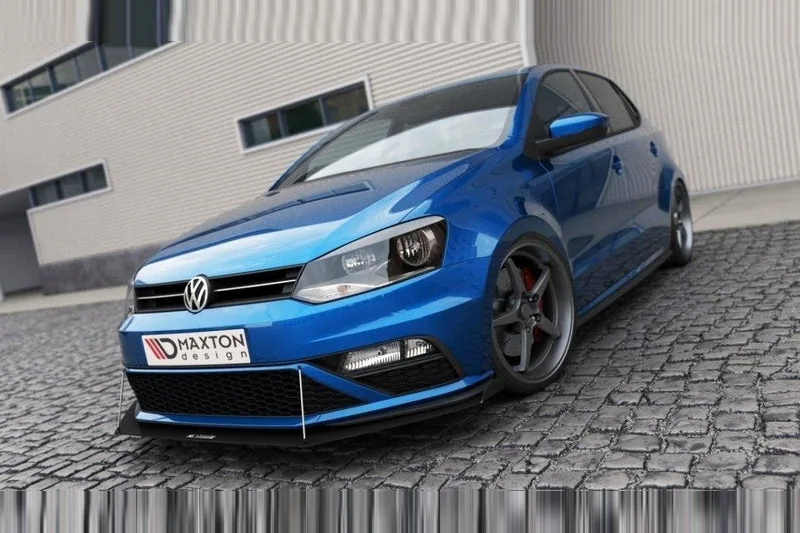 Передний сплиттер — Volkswagen Polo GTI Mk5 Facelift (2014–2017)