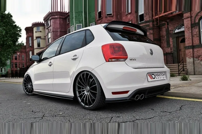 Задние боковые сплиттеры — Volkswagen Polo GTI Mk5 Facelift (2014–2017)