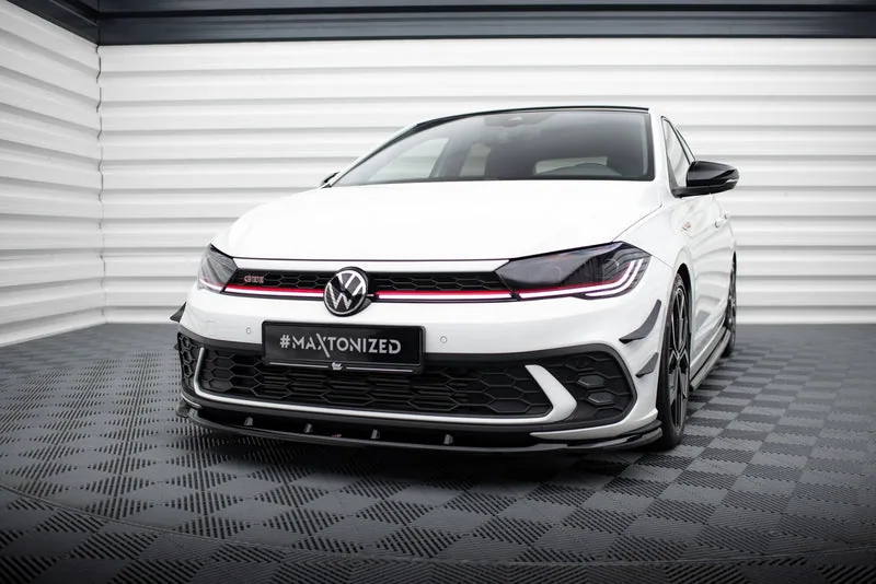 Esisplitter V.1 — Volkswagen Polo GTI Mk6 Facelift (2021–)